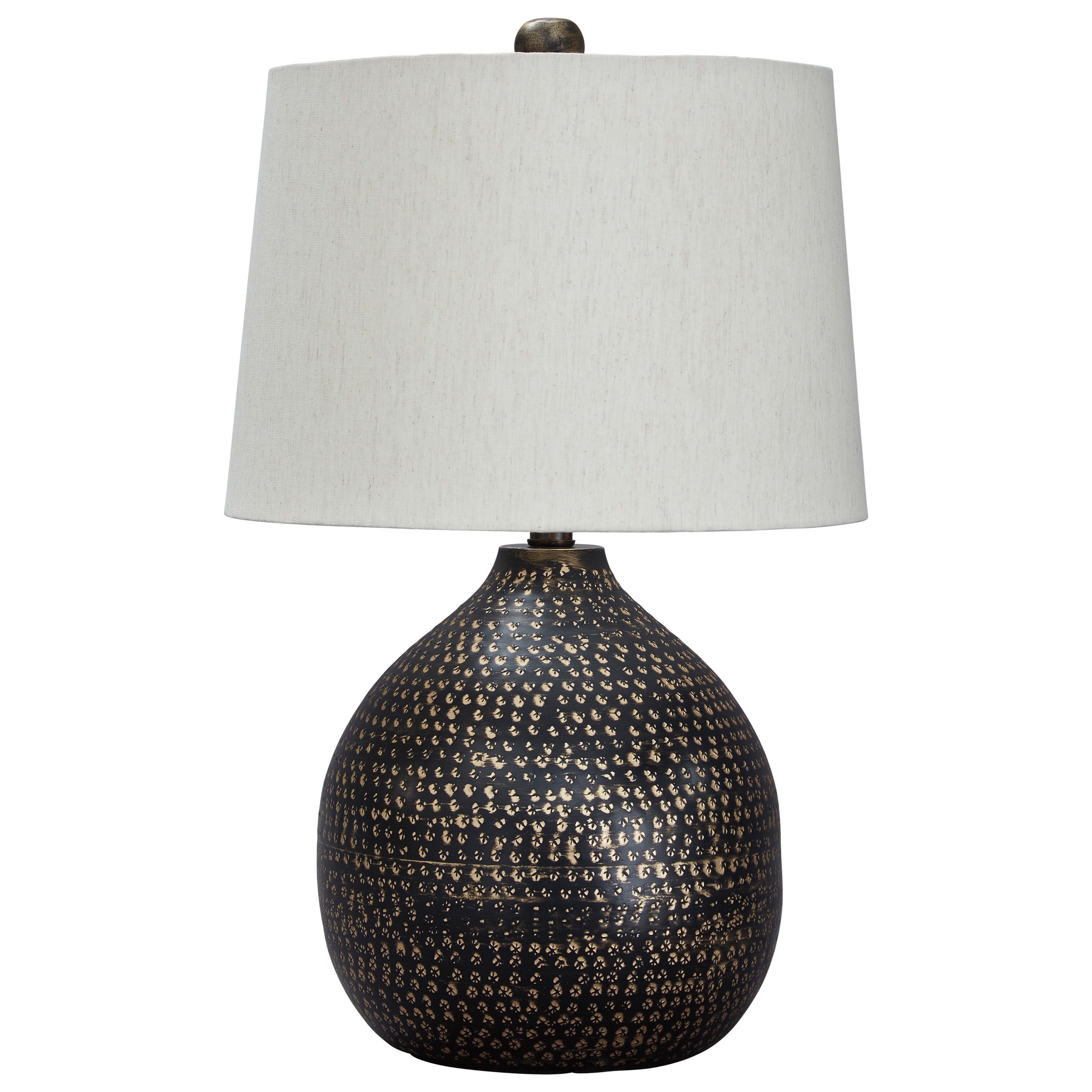 Black white and gold table lamp discount